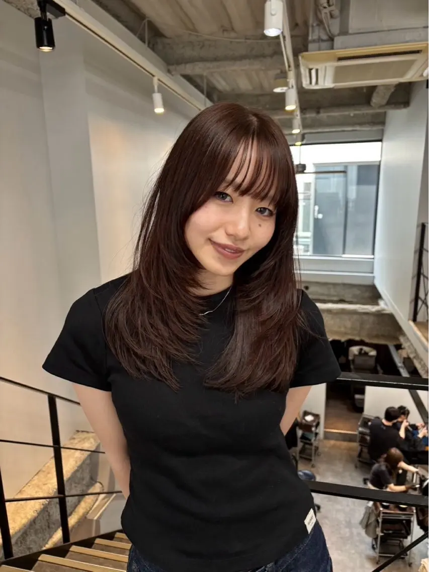カラー ヘアカラー 伏見/透明感カラー seikaのヘアスタイル