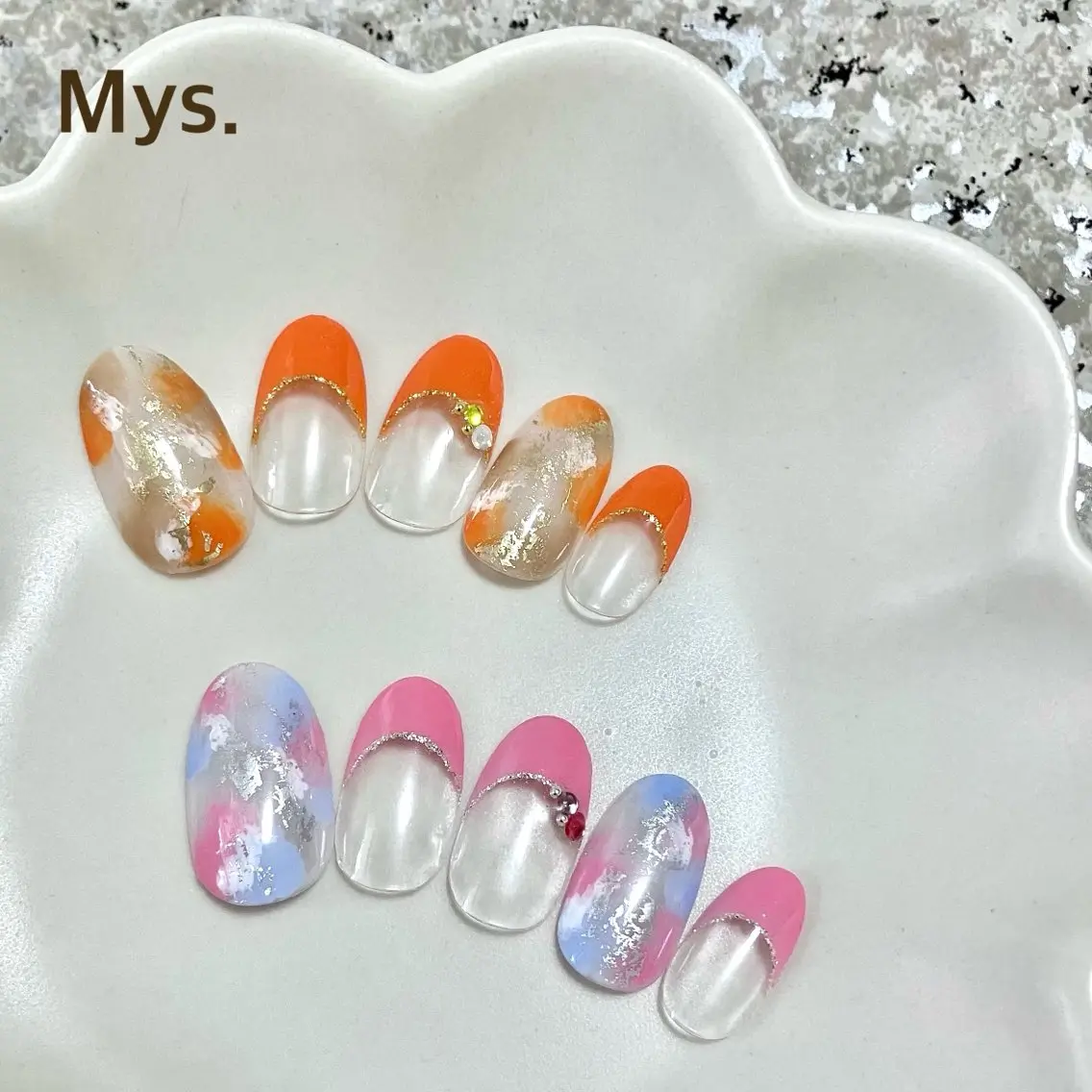 ネイル ハンドネイル Mys. 三上紗紀のネイルデザイン