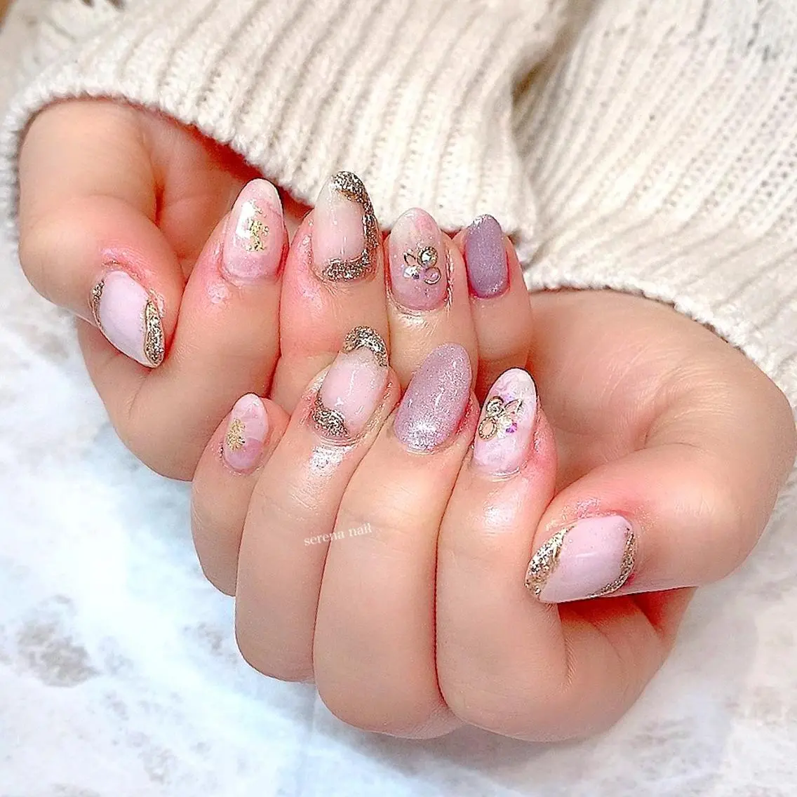 ネイル ハンドネイル serena nailのネイルデザイン