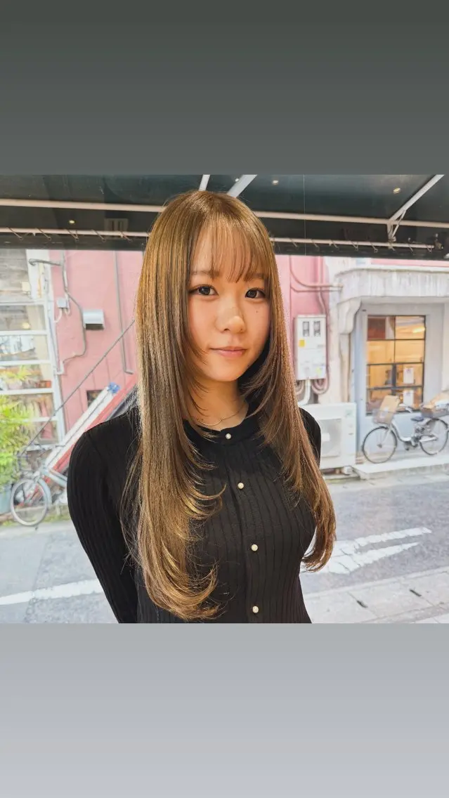 ロング カラー 高橋 充輝のヘアスタイル