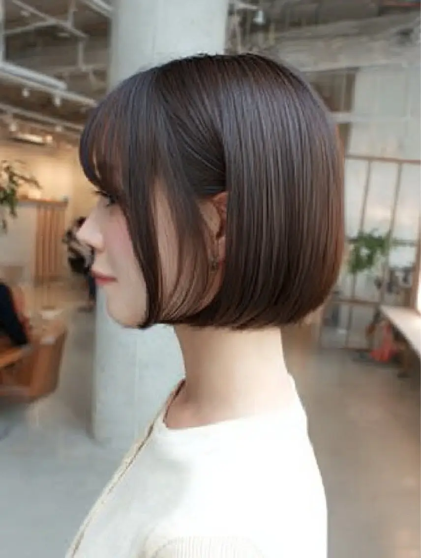 ショート カラー ヘアカラー 絶対可愛い暖色カラー 🌷うる艶🌷結奈✨のヘアスタイル