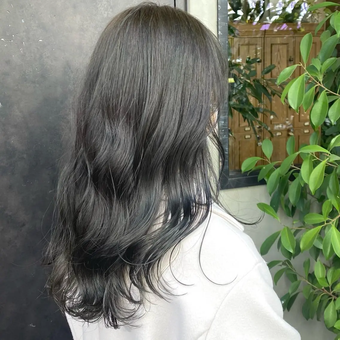 ロング カラー カット ヘアカラー トリートメント 比嘉 陽のヘアスタイル
