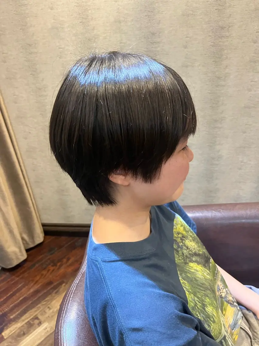 ショート ハンサムショート ショートヘア ✂︎grace ✂︎mahoのヘアスタイル