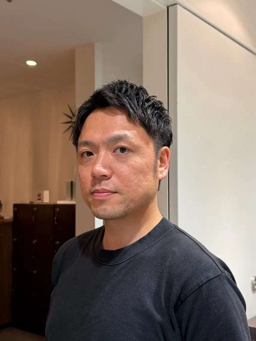 メンズ 新村 美咲のヘアスタイル