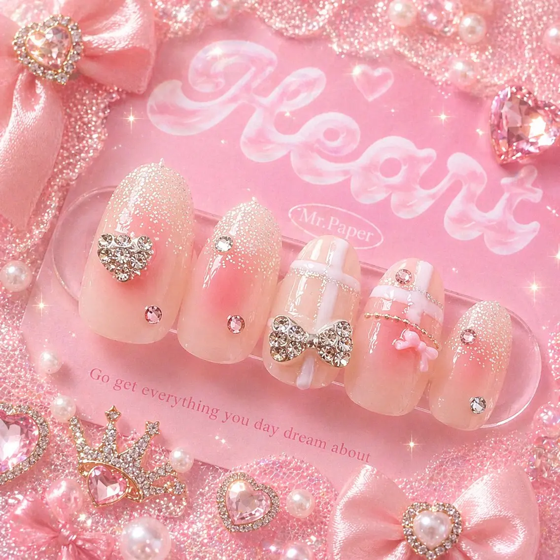 ネイル ハンドネイル MignonReve ♡EIMI🌈のネイルデザイン