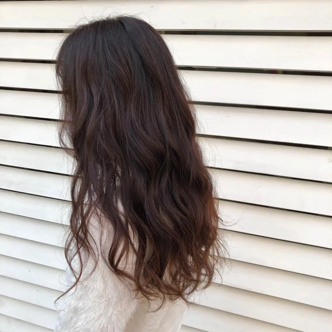 ロング カラー 菅沢 奈生のヘアスタイル