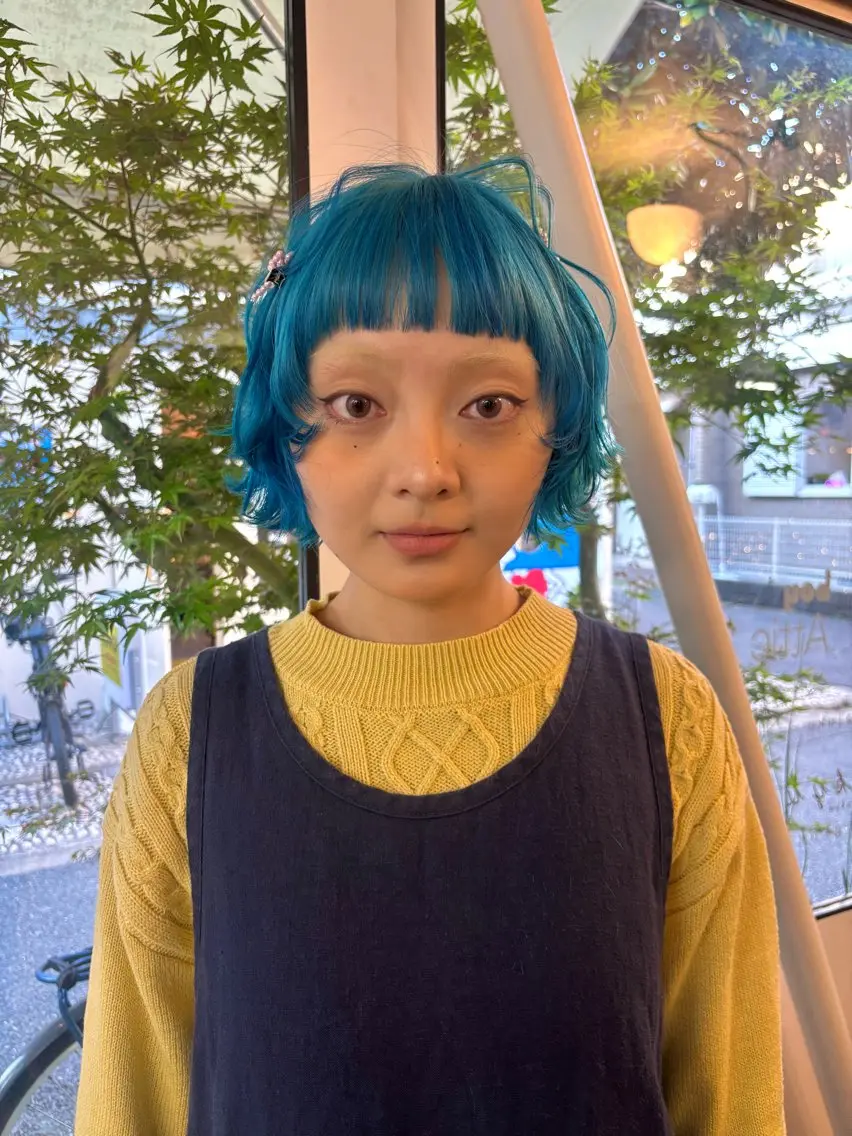 ショート カラー ヘアカラー kiyono moekaのヘアスタイル
