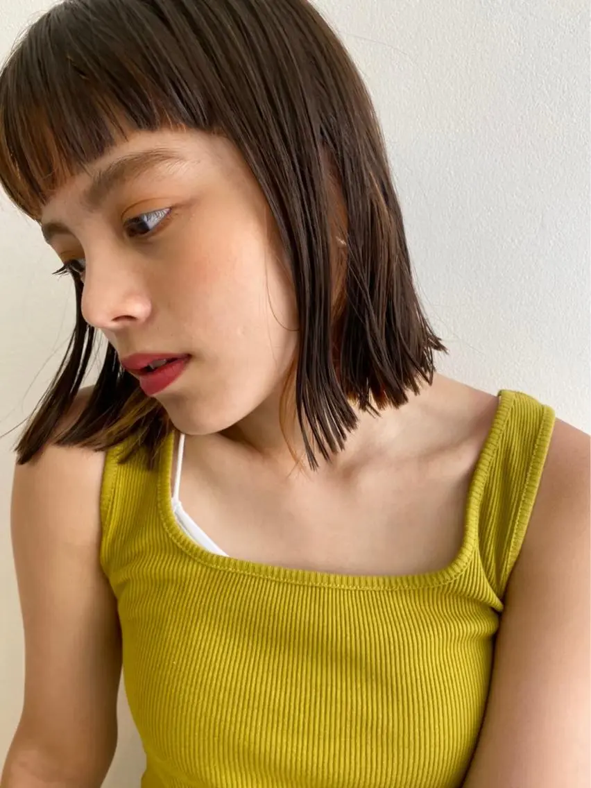 🌼ご新規様特別価格🌼イヤリングカラー（イヤリングブリーチ＋全体カラー）の写真