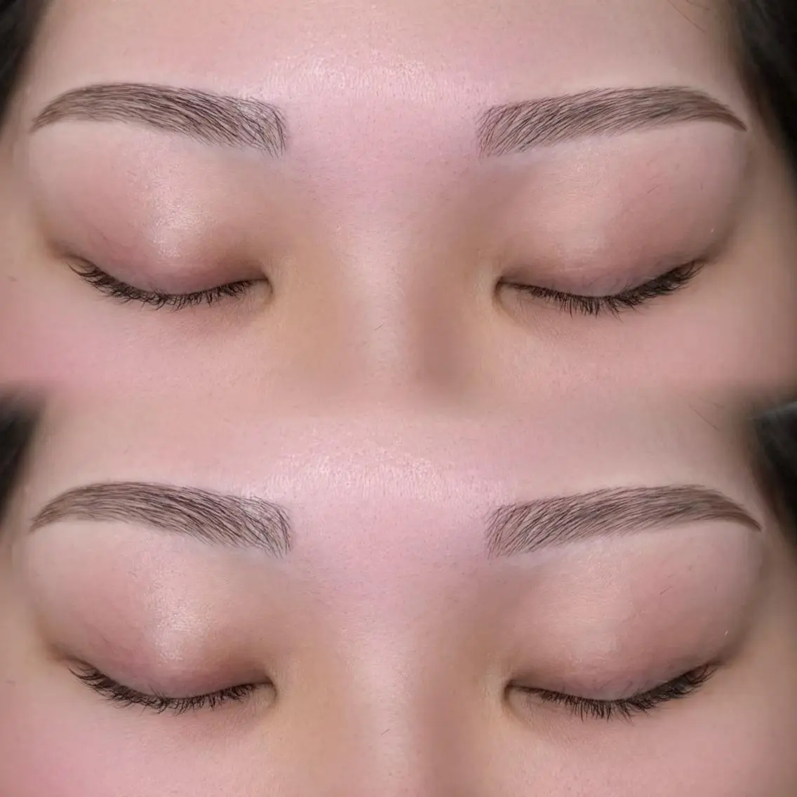 骨格に合わせたオーダー眉スタイリング+WAX脱毛の写真