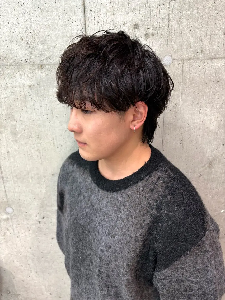 パーマ メンズ カット 立川カットモデル/ moc🍀shuriのヘアスタイル