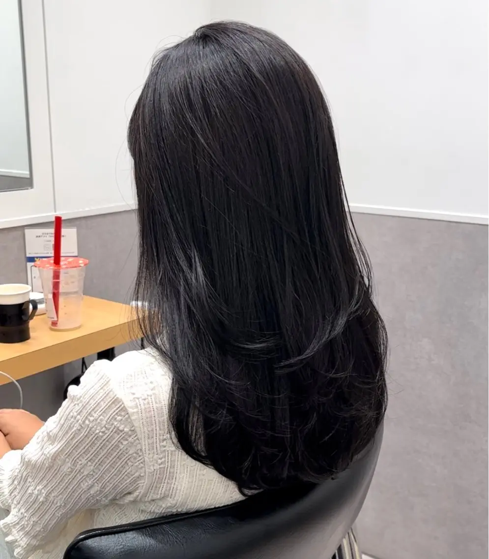 🪄ワンカールで決まる🪄レイヤーカット✂️🇰🇷🤍の写真