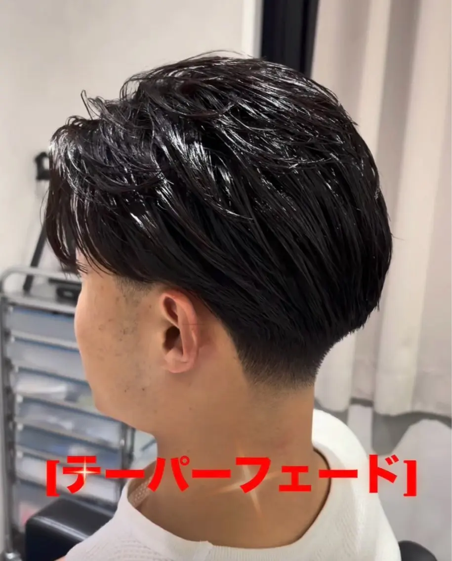 メンズカットの写真