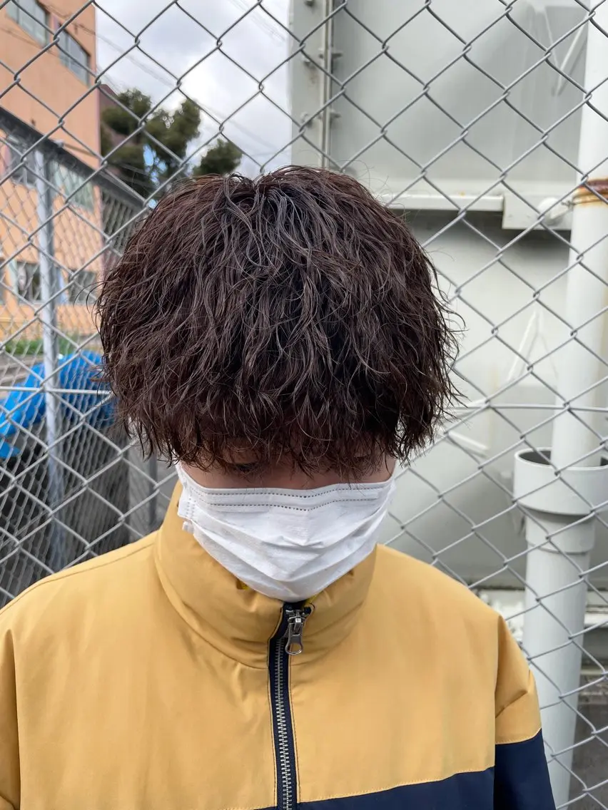パーマ メンズ メンズパーマ👑 Takashiのヘアスタイル