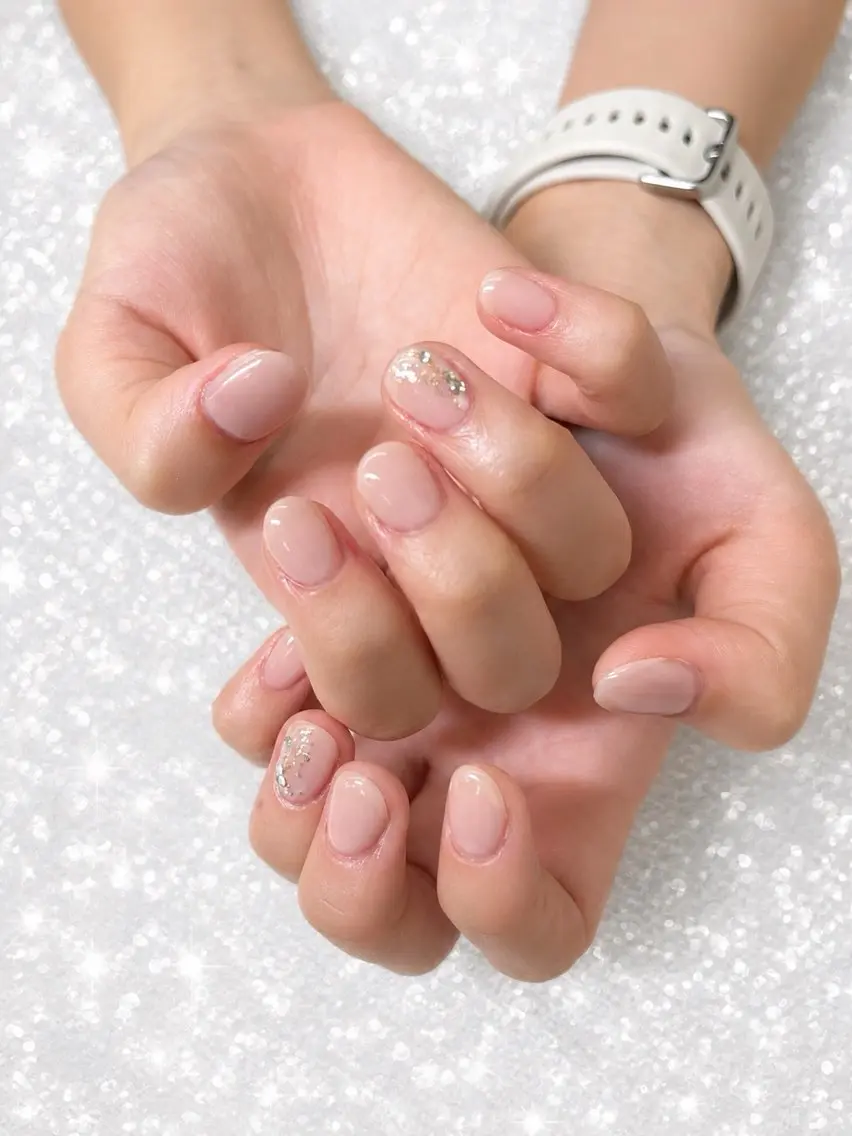 25日-31日限定!!【オフなし】ハンド💅ワンポイントコース✨パラジェル変更🉑¥3300→¥2800の写真