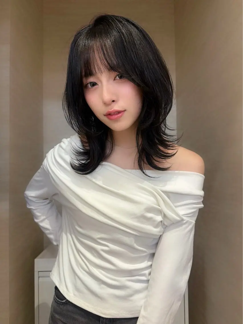 骨格診断カット¥7700→¥4500【渋谷/髪質改善/レイヤーカットの写真