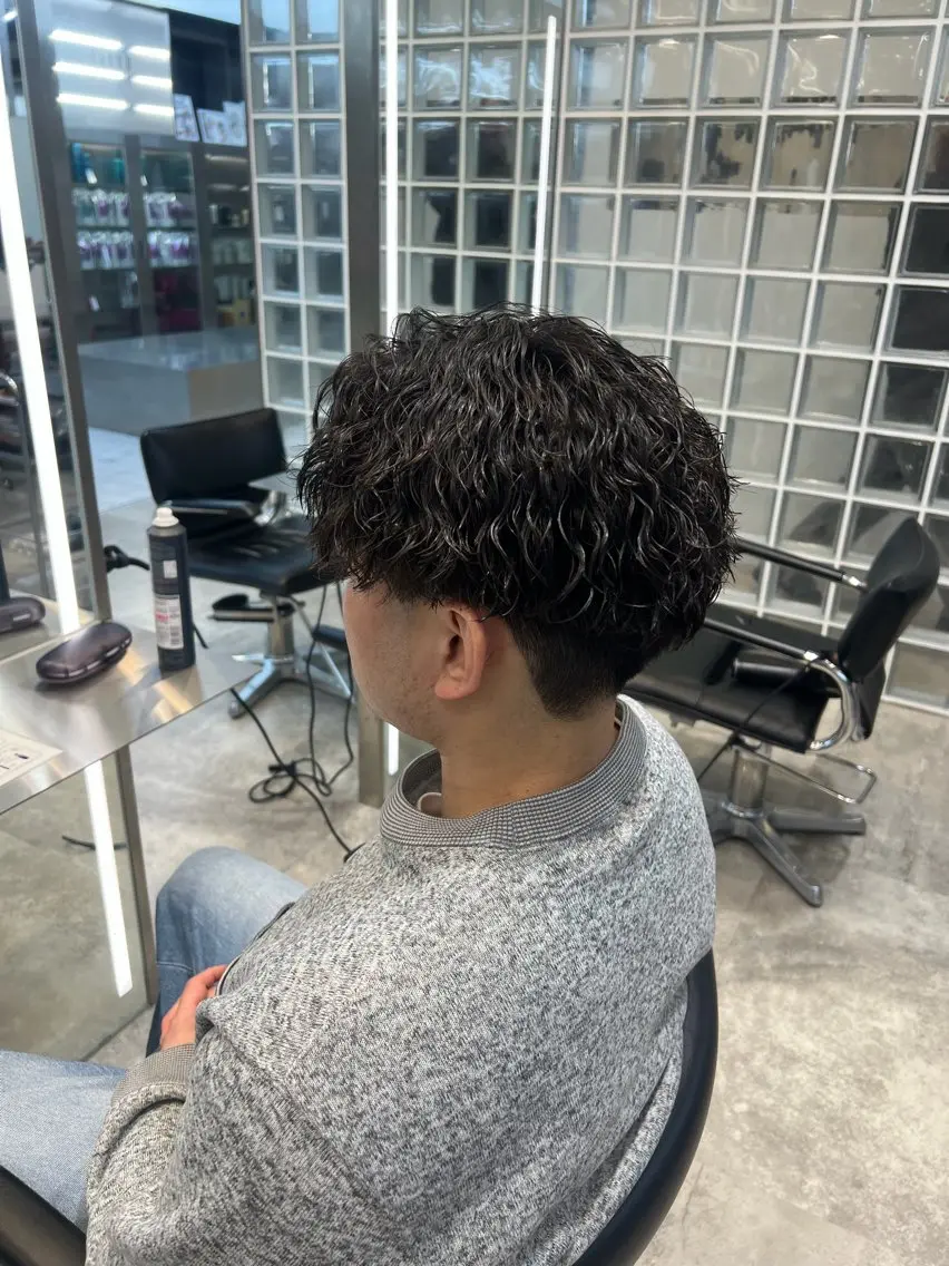 パーマ メンズ fifth PARK HINATAのヘアスタイル