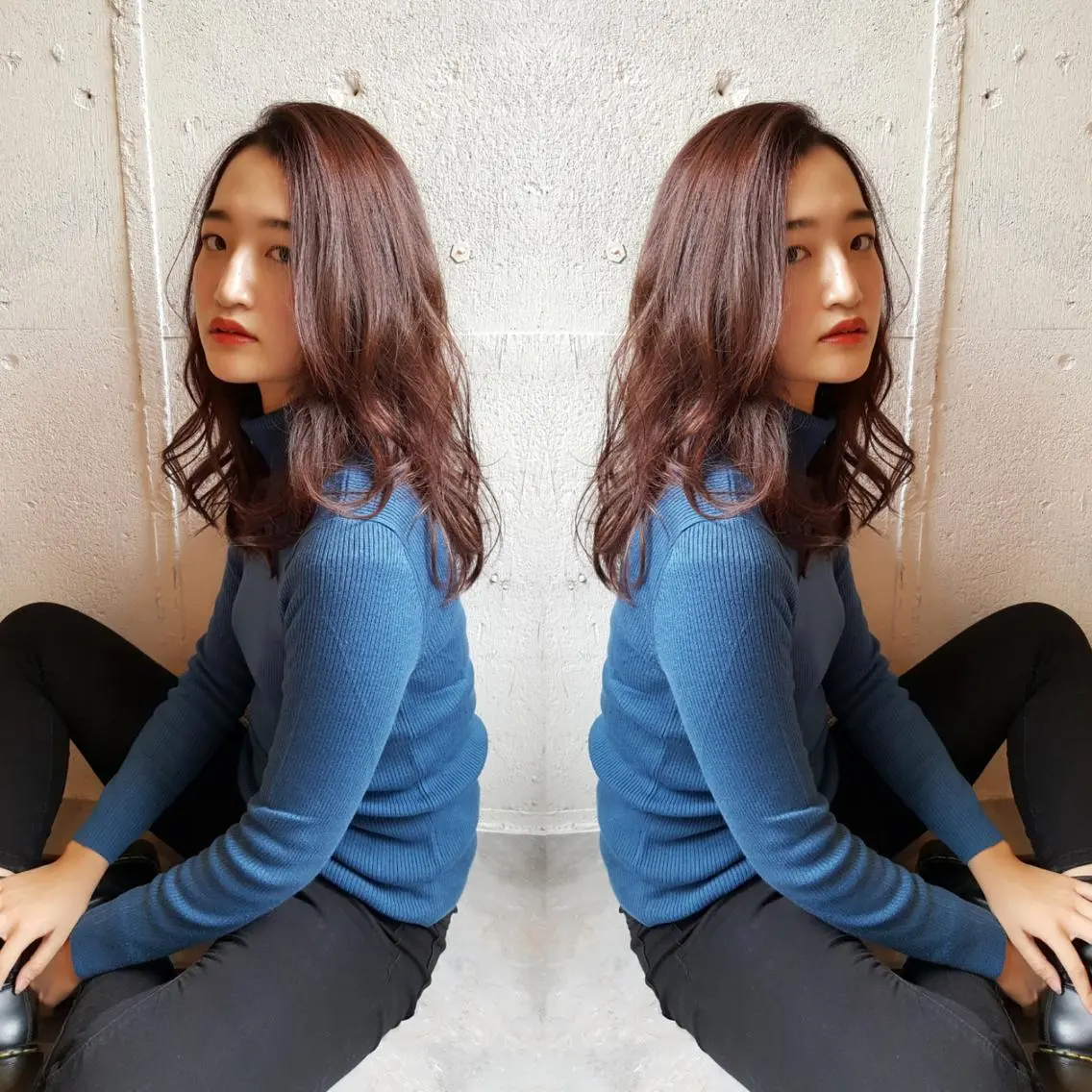 ロング あらき ちさとのヘアスタイル