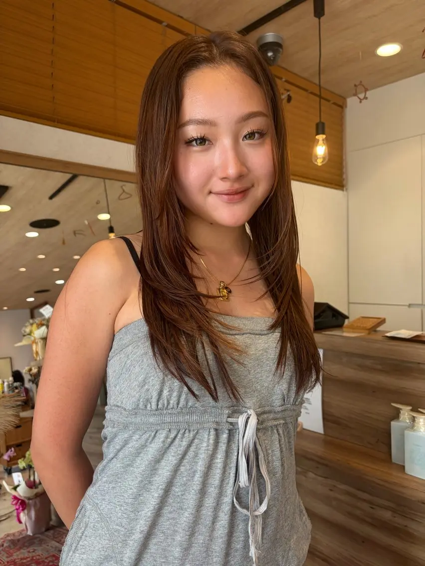 【ミニモ限定𝄞⨾𓍢ִ໋】レイヤーカット+5分ヘッドスパの写真