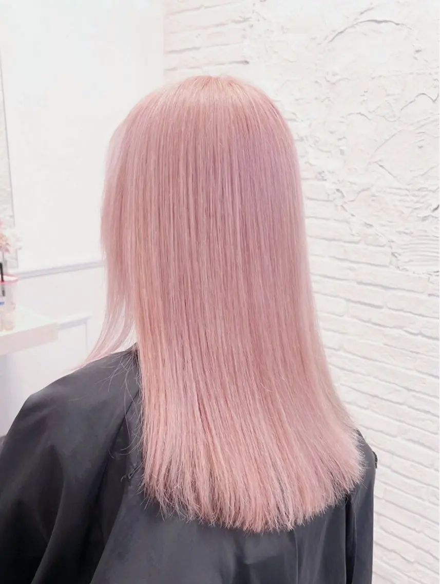 カラー ダブルカラー ヘアカラー girly/ヘア メイクMitsukiのヘアスタイル