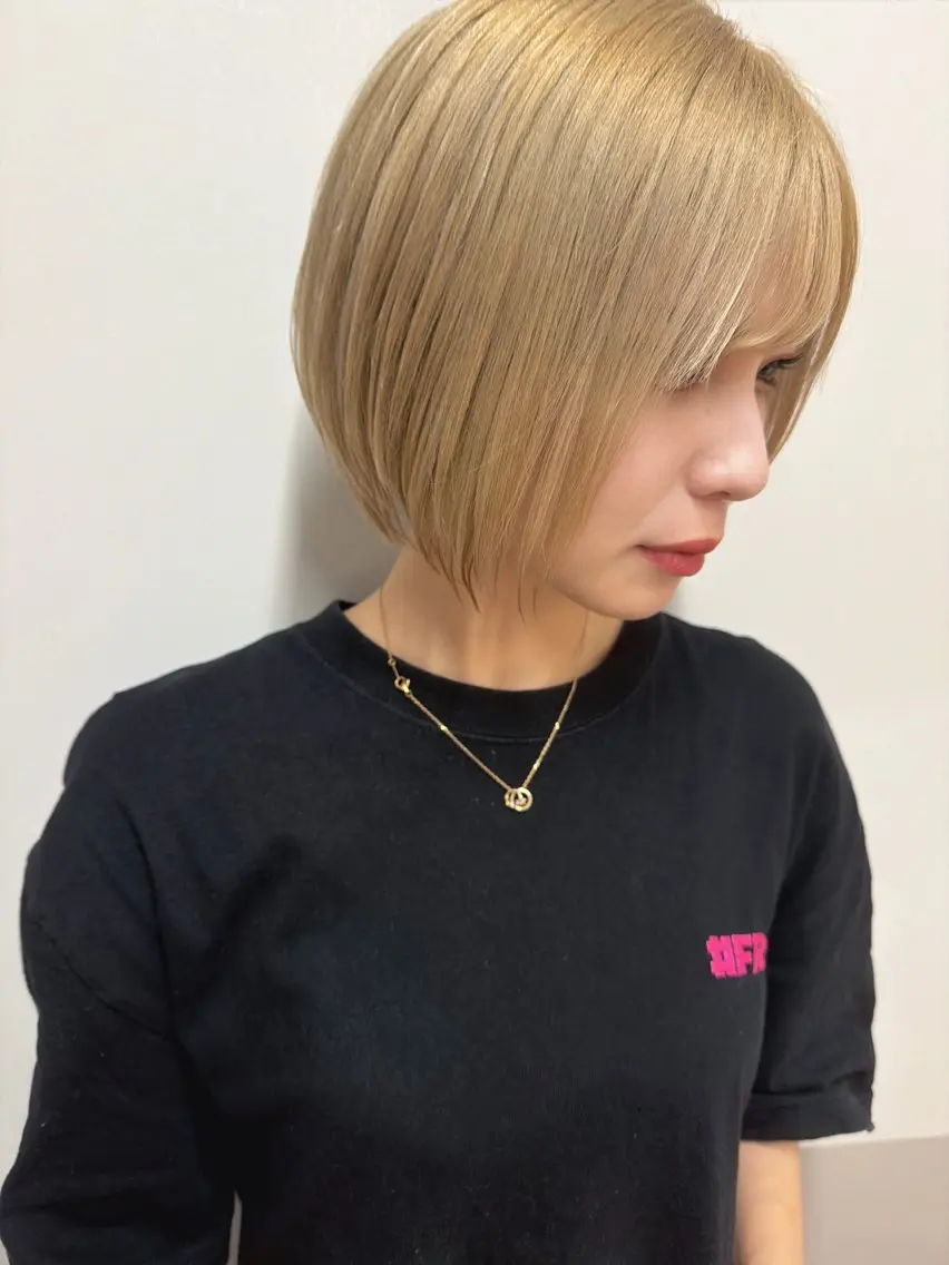 ショート 松永 果菜のヘアスタイル