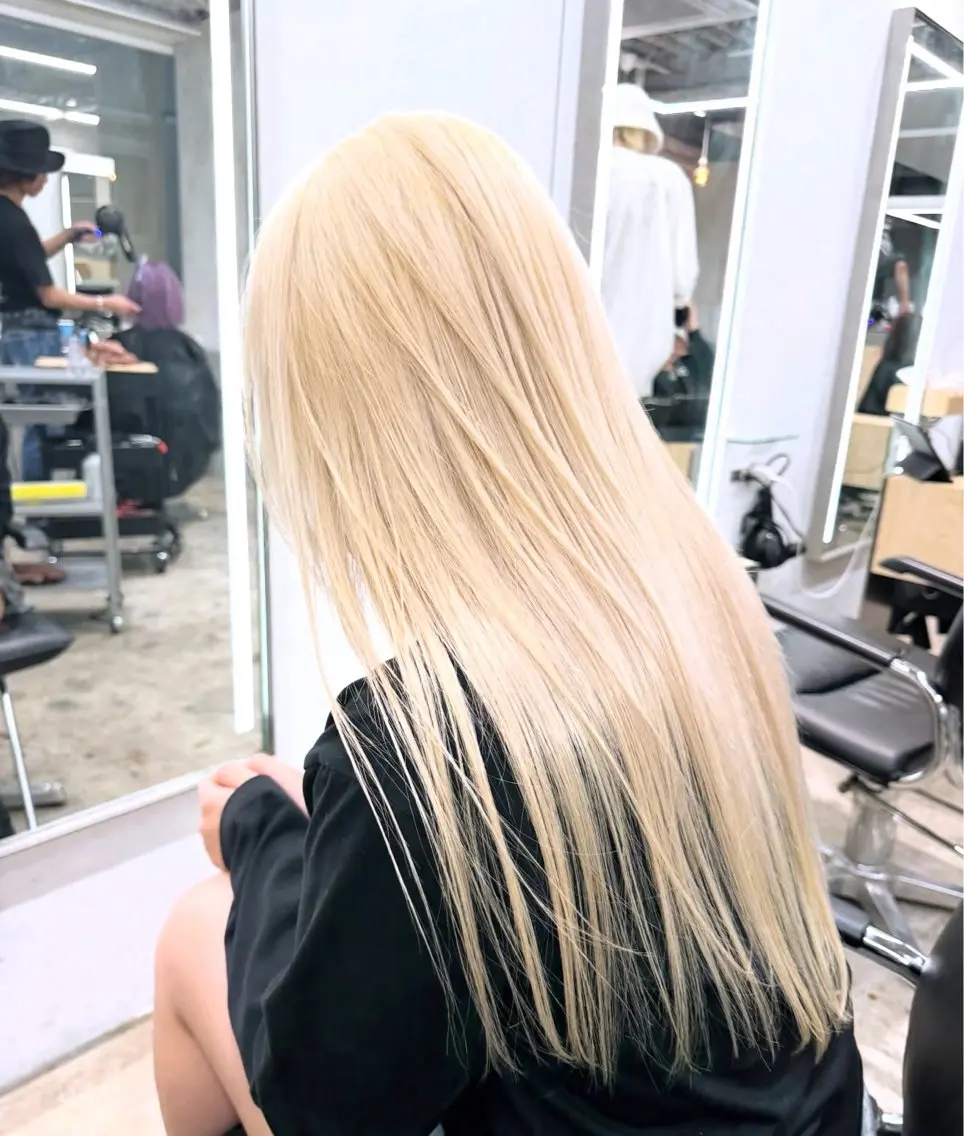 💎プルエクステ💎【ダイヤモンド毛】ブロンド抜きっぱなしの方限定👱🏻‍♀️クーポン 100本+カット0円✂︎✨の写真