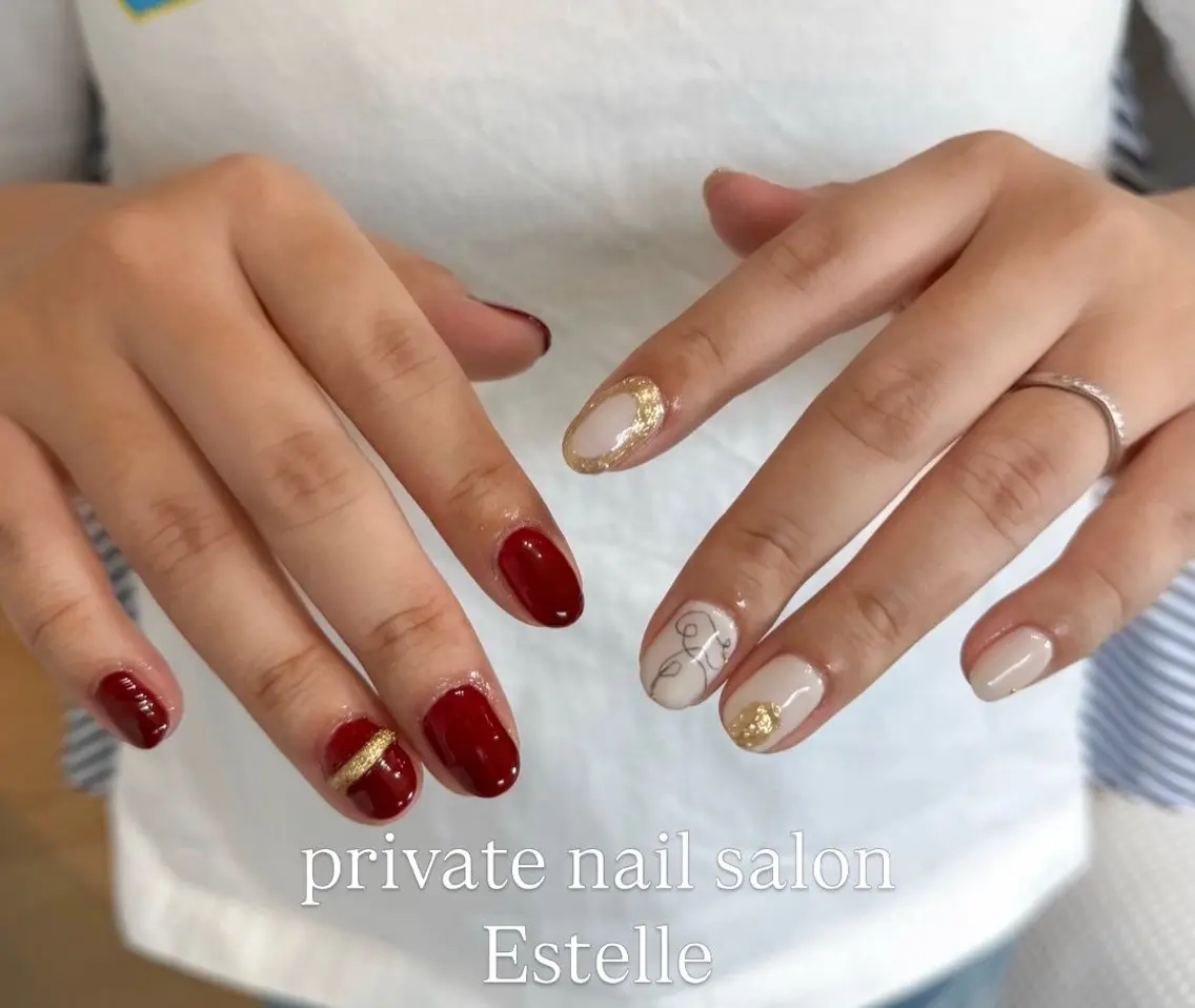 ネイル ハンドネイル nail salon Estelleのネイルデザイン