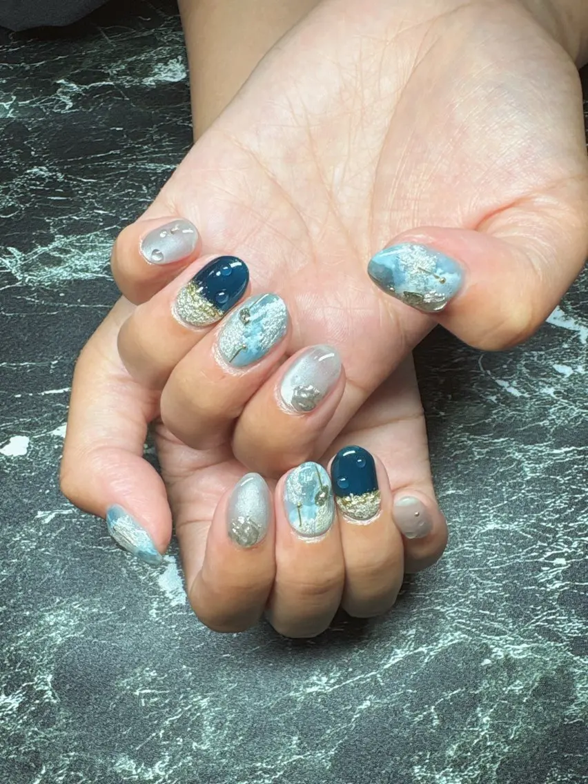 ネイル ハンドネイル 💅ネイルハウス🏡 🎀TOMO🎀のネイルデザイン