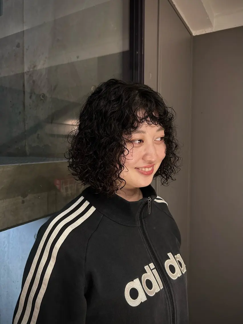 パーマ カット パーマ 柚音 nero hairのヘアスタイル