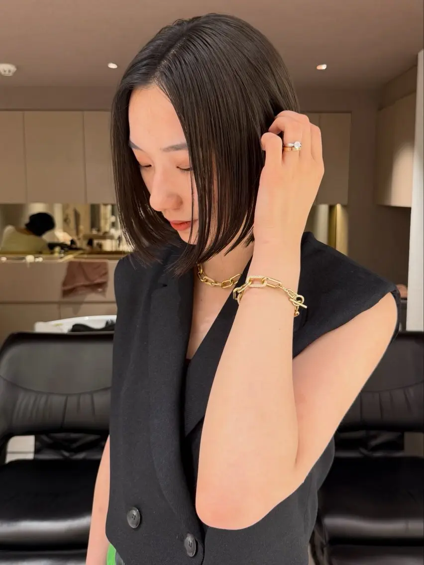 ミディアム カラー 🎀髪質改善🎀 恵比寿/sayuのヘアスタイル