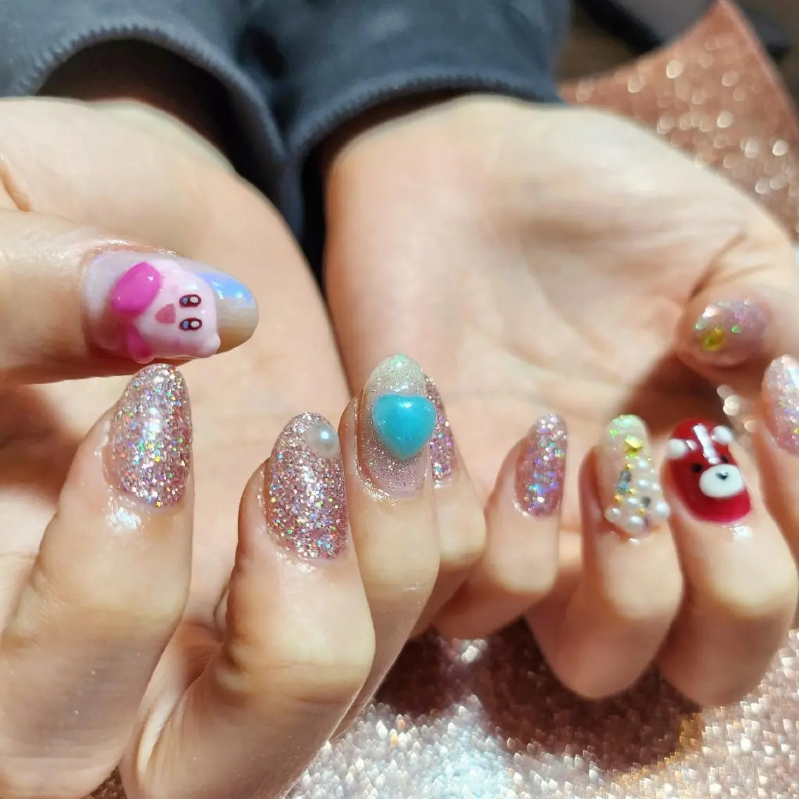 ネイル ハンドネイル 💜bora .のネイルデザイン
