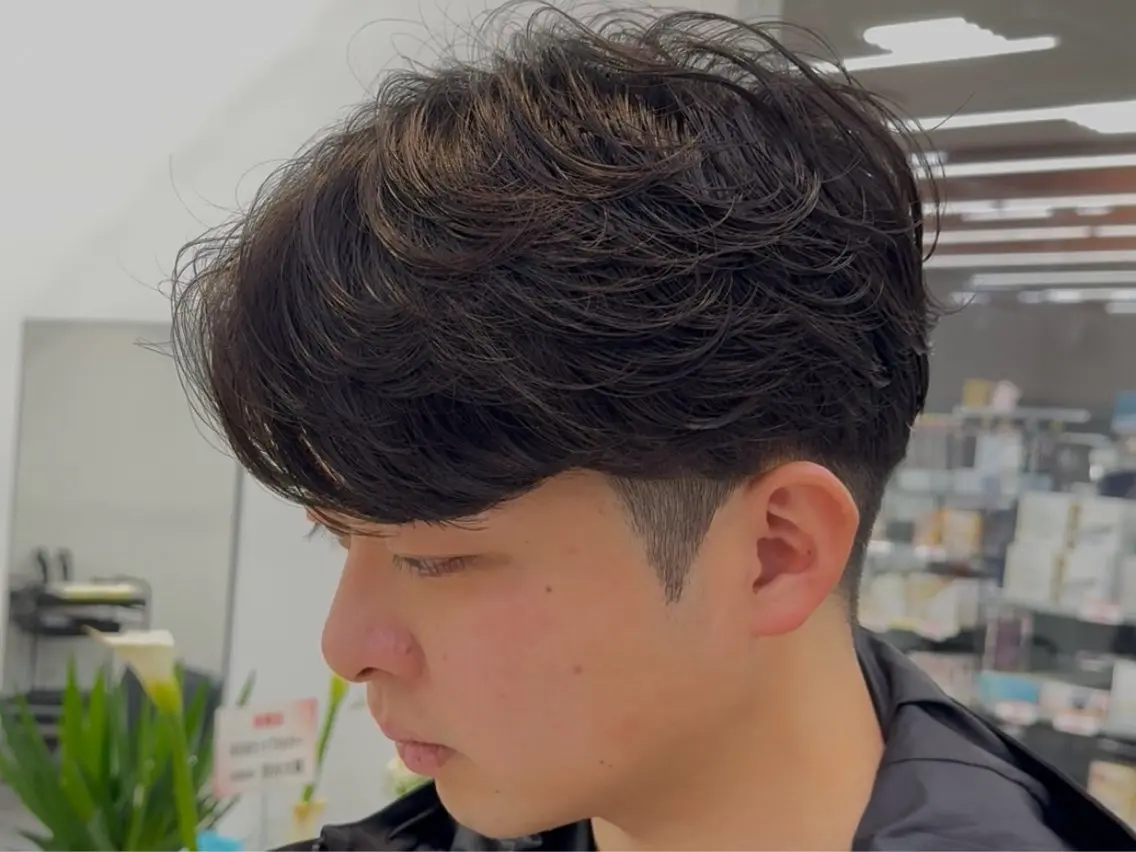 パーマ メンズ カット 縮毛矯正 メンズパーマ/長岡 坂口祥貴/店長のヘアスタイル