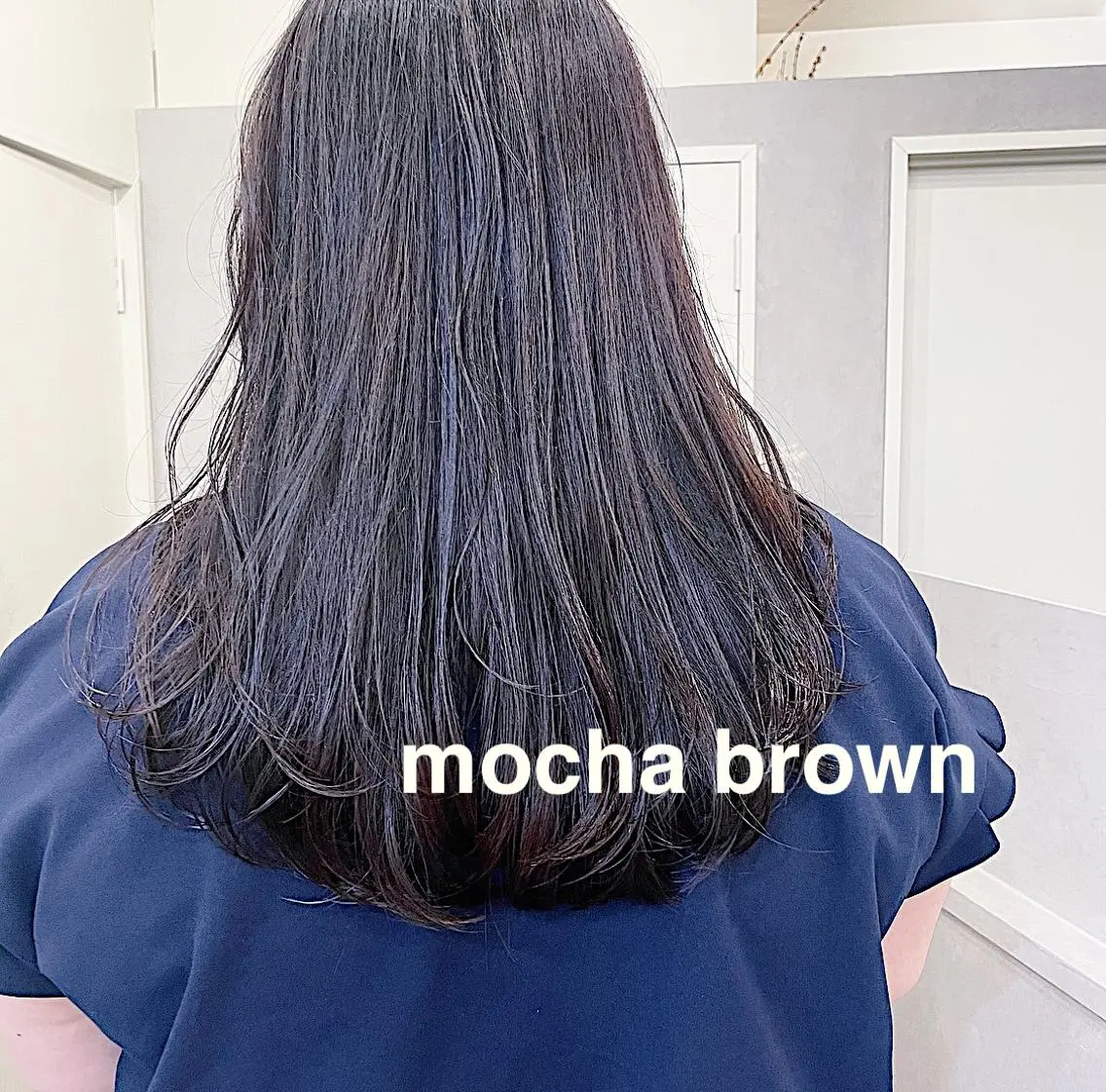 ミディアム カラー レイヤーカット はるか 💐 お悩み改善美容師のヘアスタイル