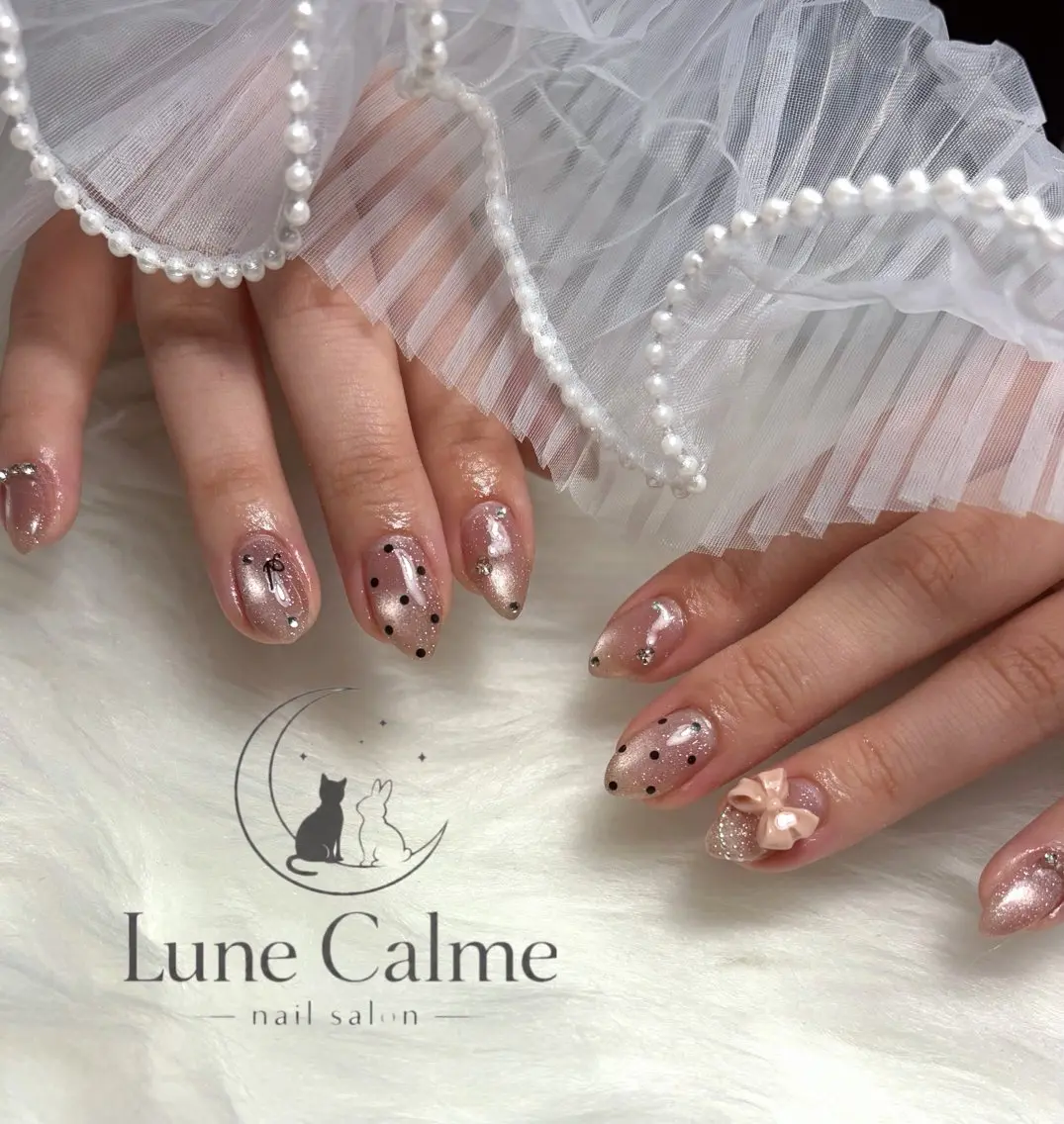 ネイル ハンドネイル Lune Calmeのネイルデザイン