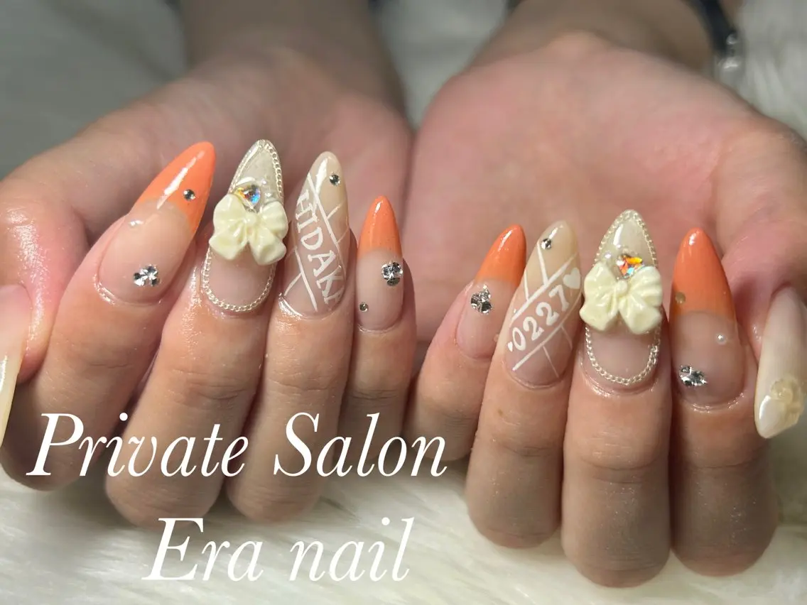ネイル 持ち込み ハンドネイル Era nailのネイルデザイン