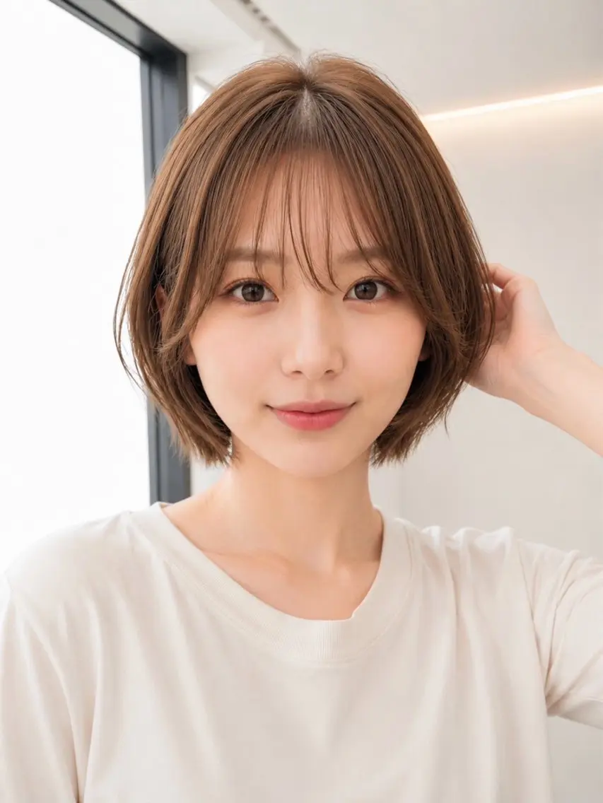 ショート ショートボブ ボブ ショートヘア カット 大阪 天王寺 attraitななかのヘアスタイル