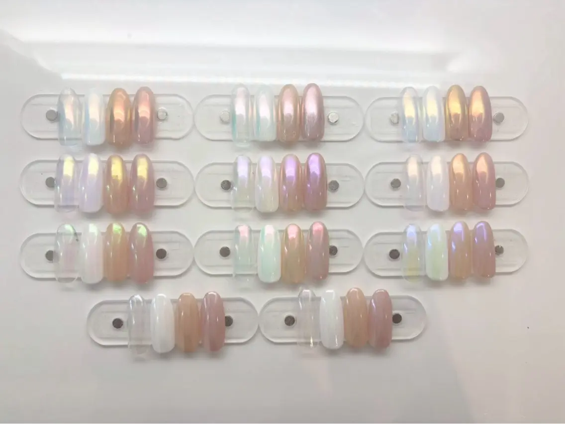 🎀3名様限定価格🎀うるうるオーロラワンカラーネイルの写真