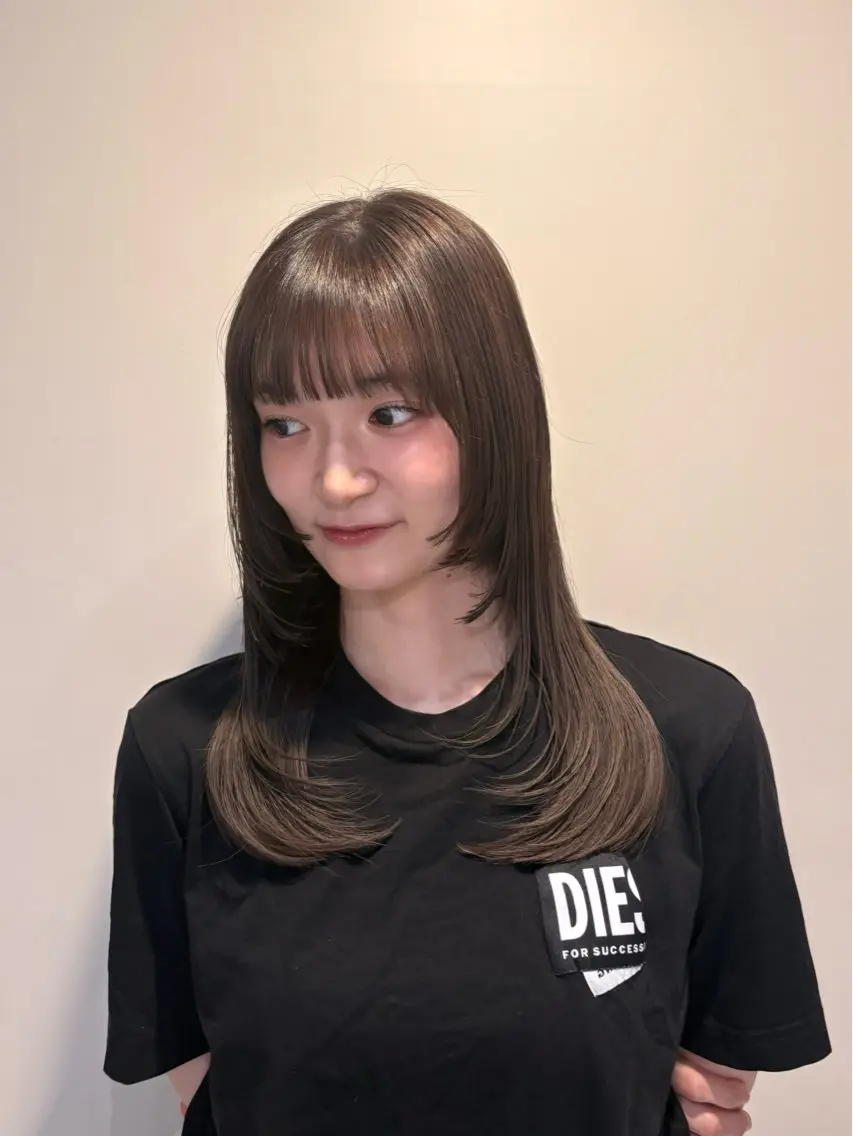 💗おすすめ💗🫧カット＋透明感カラー＋5stepトリートメント🤍の写真