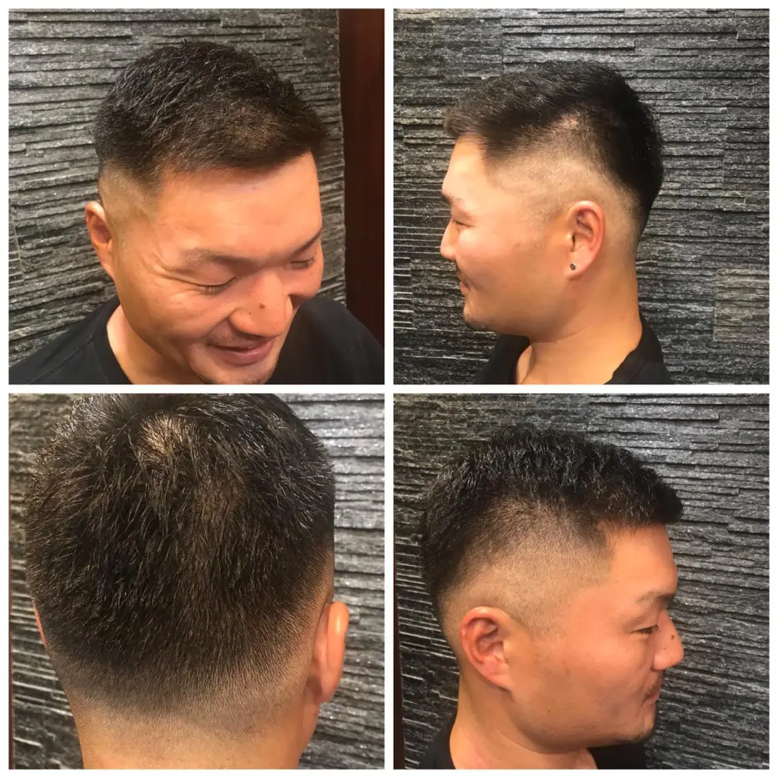 ショート 岡部 迅のヘアスタイル