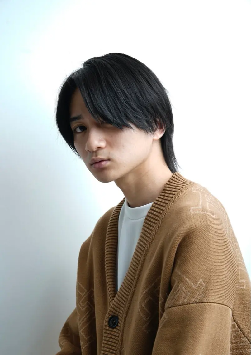 カット+ダウンパーマ✨襟足や横のボリュームを抑えて韓国風のヘアを再現します✨※最終受付17時の写真