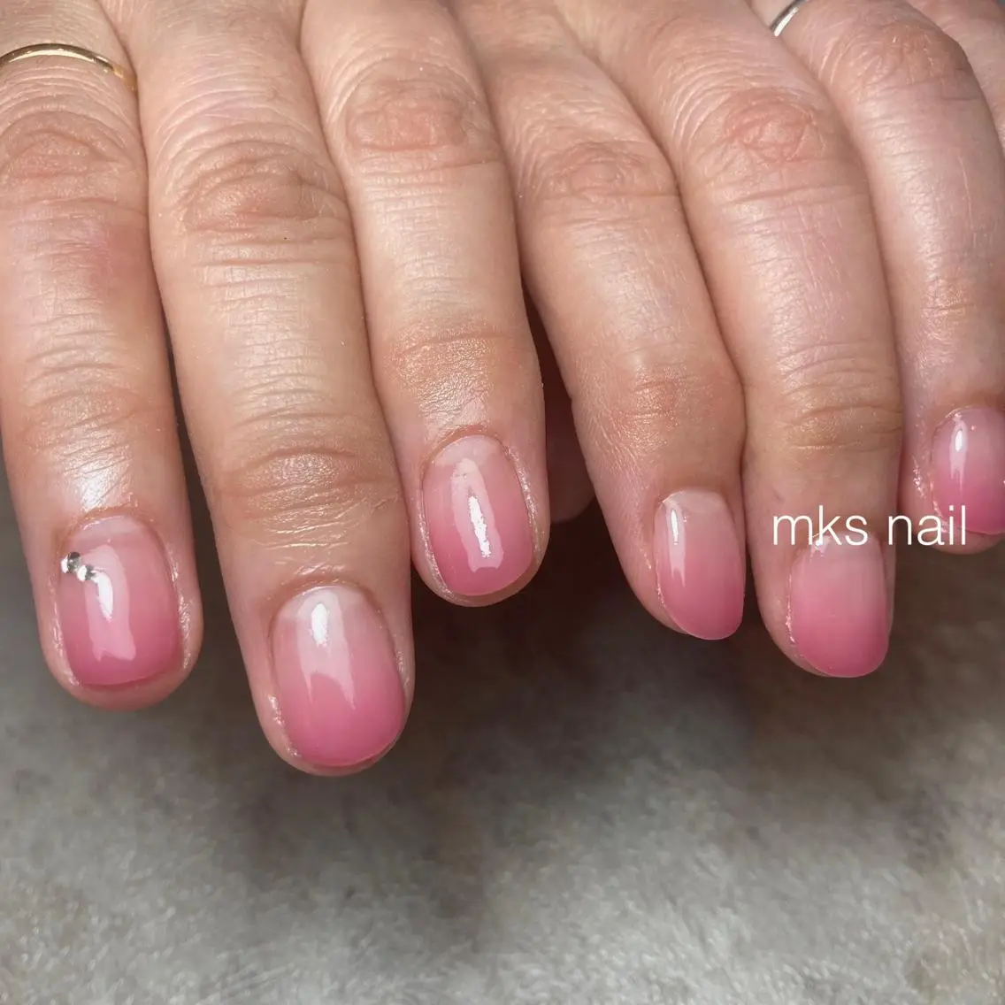 ネイル ハンドネイル mks＊nail //  枚方長尾のネイルデザイン