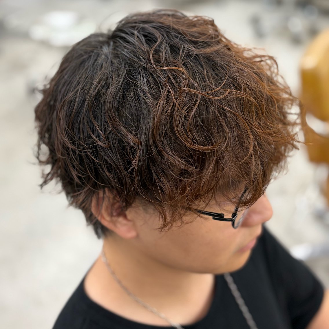 ショート カット パーマ シャドウパーマ/ 縮毛矯正/RYOTAのヘアスタイル