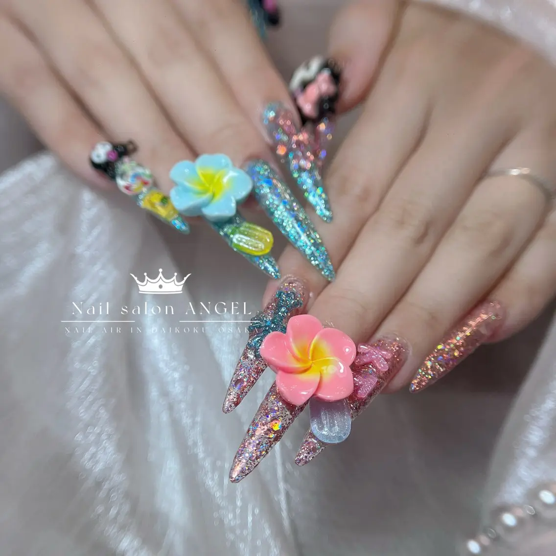 ネイル ANGEL Riaのネイルデザイン