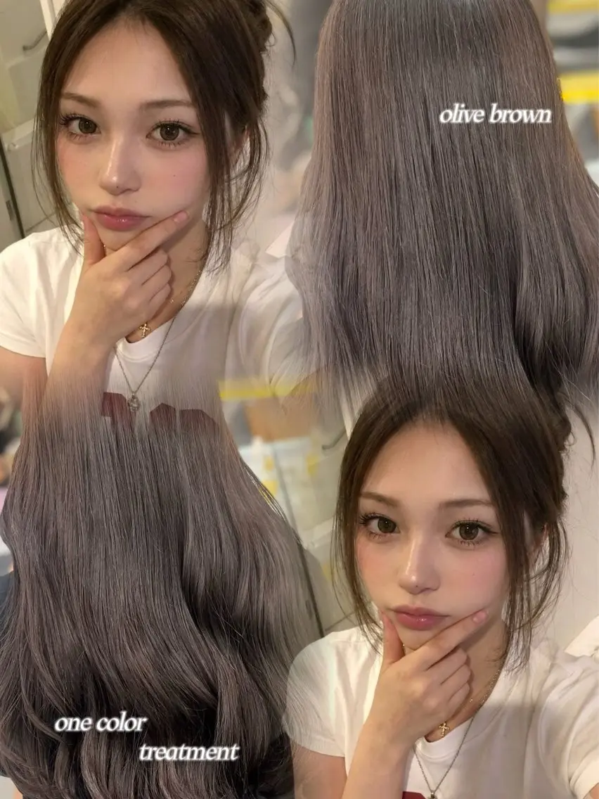 ロング カラー ︎💕︎rinka/ 韓国レイヤー🥣💕のヘアスタイル