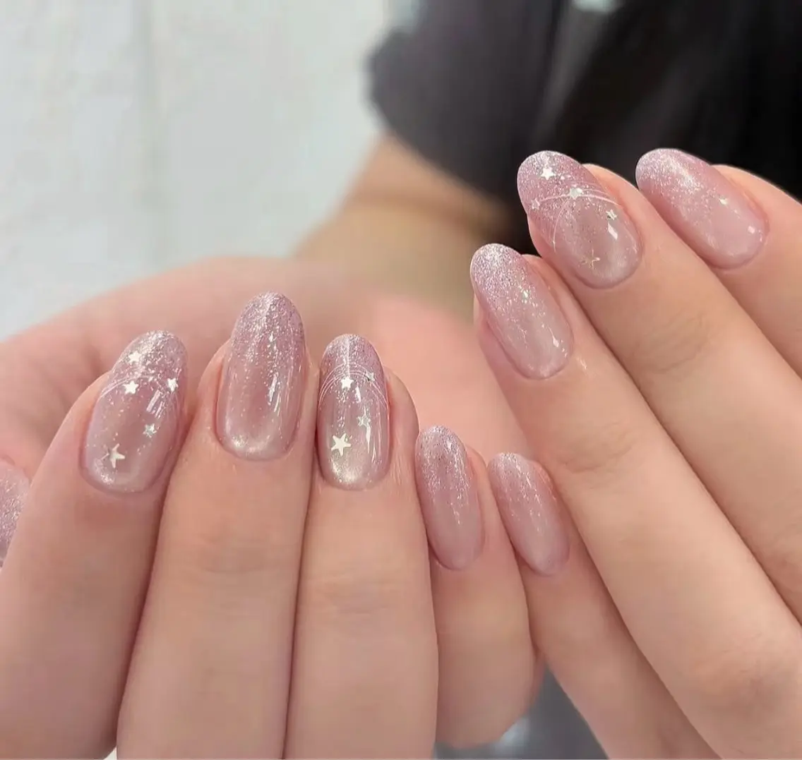 ネイル ハンドネイル H&B アオリのネイルデザイン