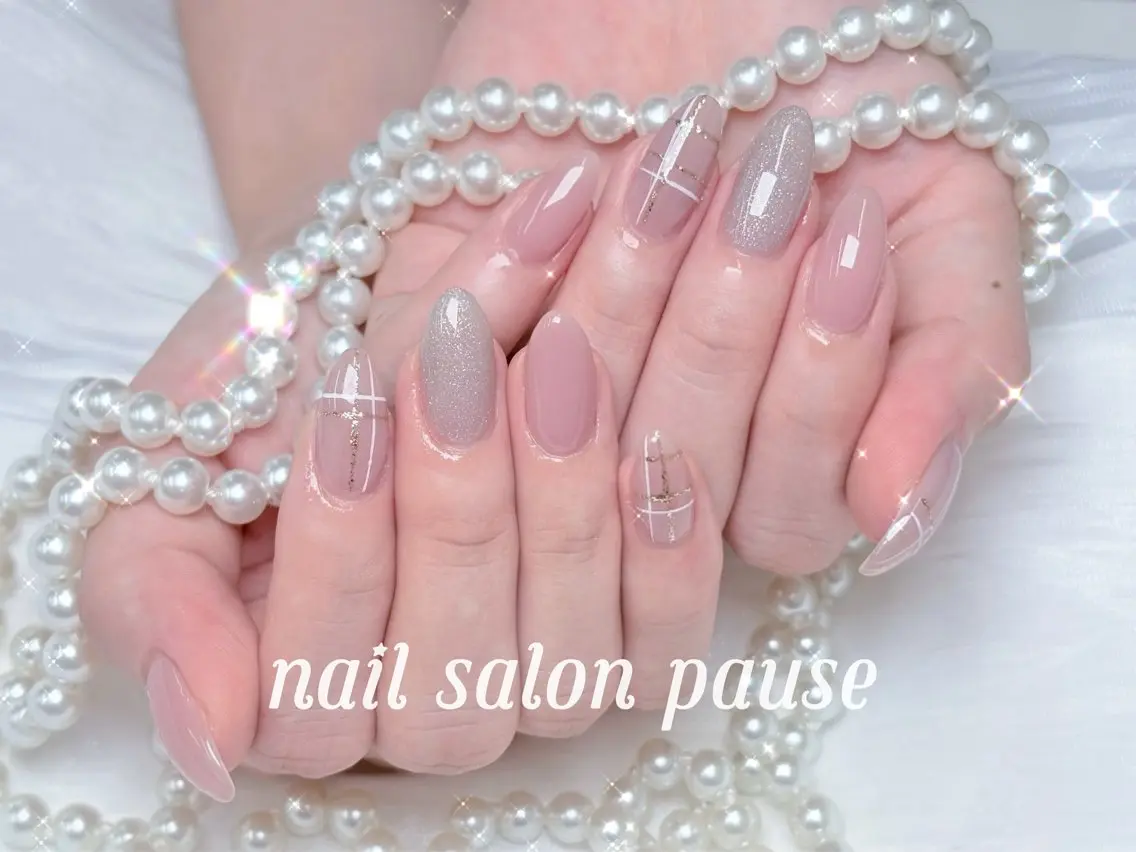 ネイル オフィスネイル ハンドネイル ハンドケア nail salon pause✨のネイルデザイン