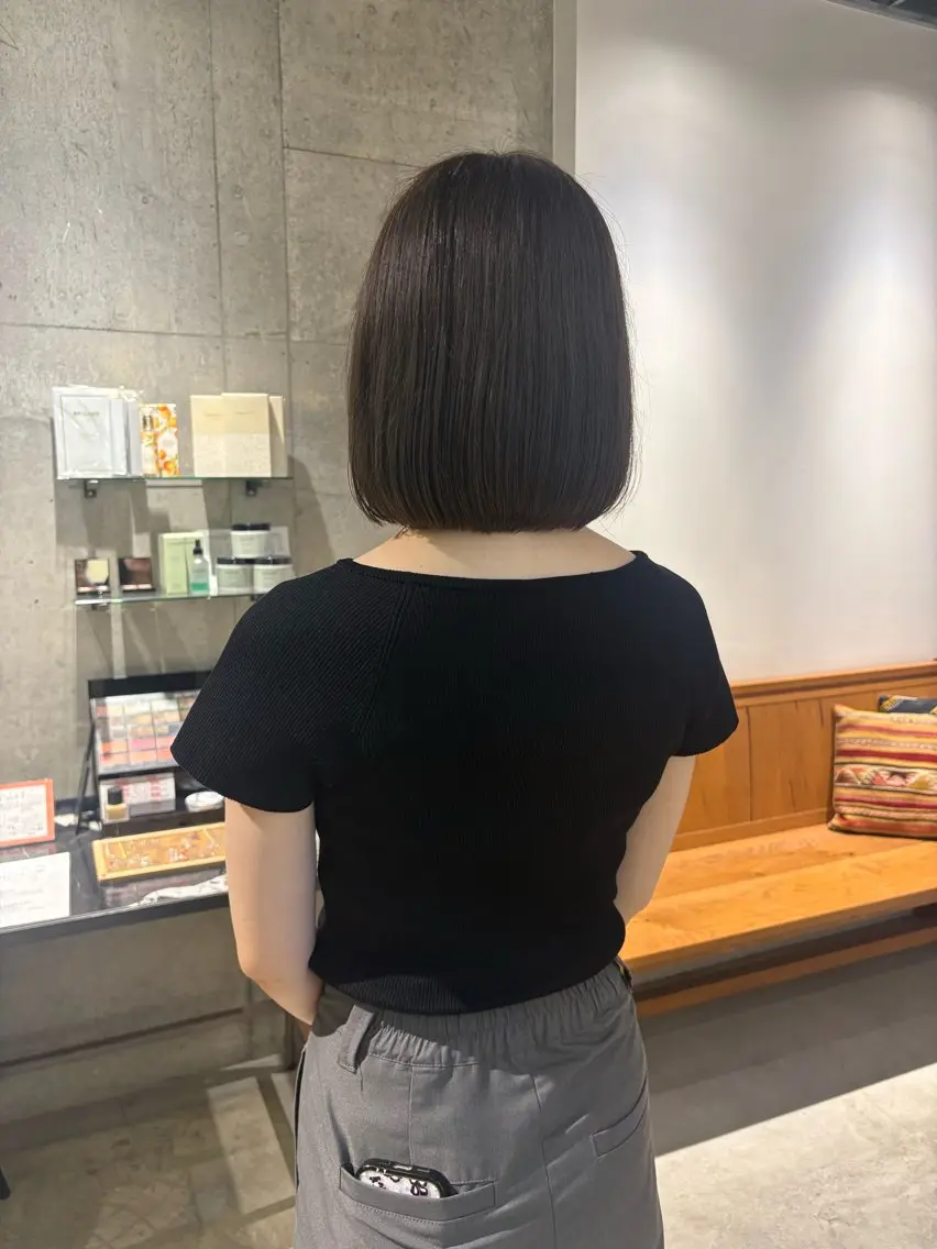 セミロング 西脇 久玲愛のヘアスタイル