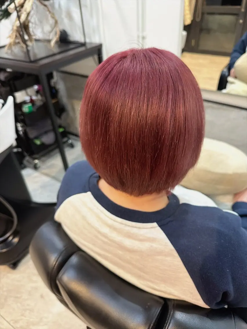 ショート カット ヘアカラー トリートメント ブリーチ/髪質改善/ メンズ/ KOKIのヘアスタイル