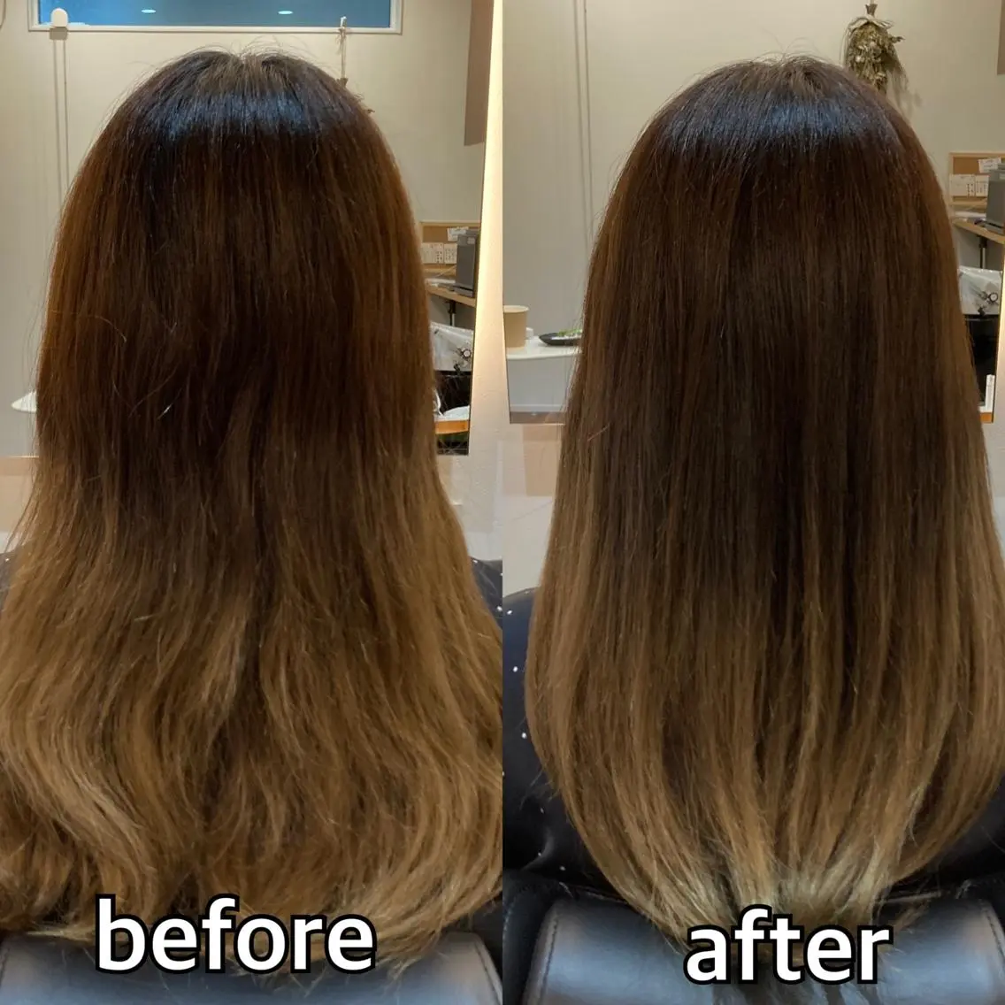 ロング カラー 濱本 浩安のヘアスタイル