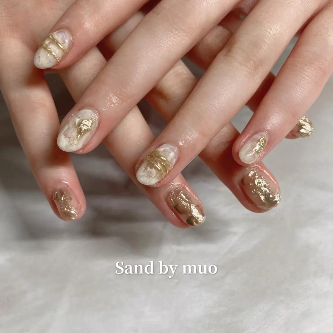 ネイル ニュアンスネイル 中川 ほののネイルデザイン