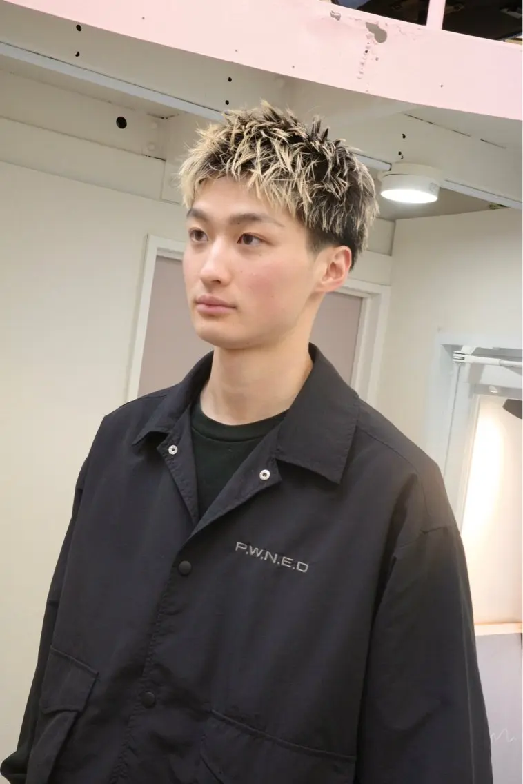 似合わせメンズカットの写真